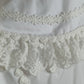 IN STOCK Hearty Lace Cotton White/Red Blouse [Modified]