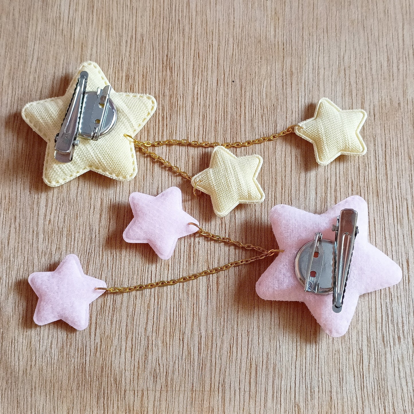 IN STOCK Matte series star hair clips